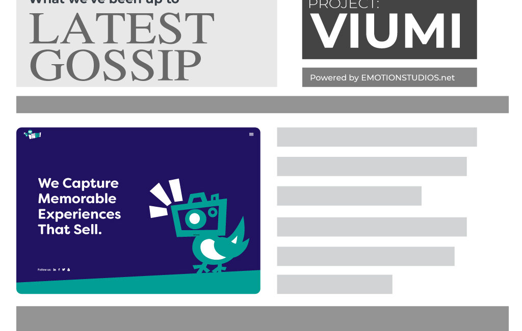 EMOTIONstudios News Brief – Highlights of innovative web design projects and exciting updates.